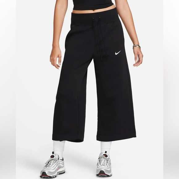 Nike Pants - Nike Women's Sportswear Phoenix Fleece High-Waisted Cropped Wide Leg Sweatpants